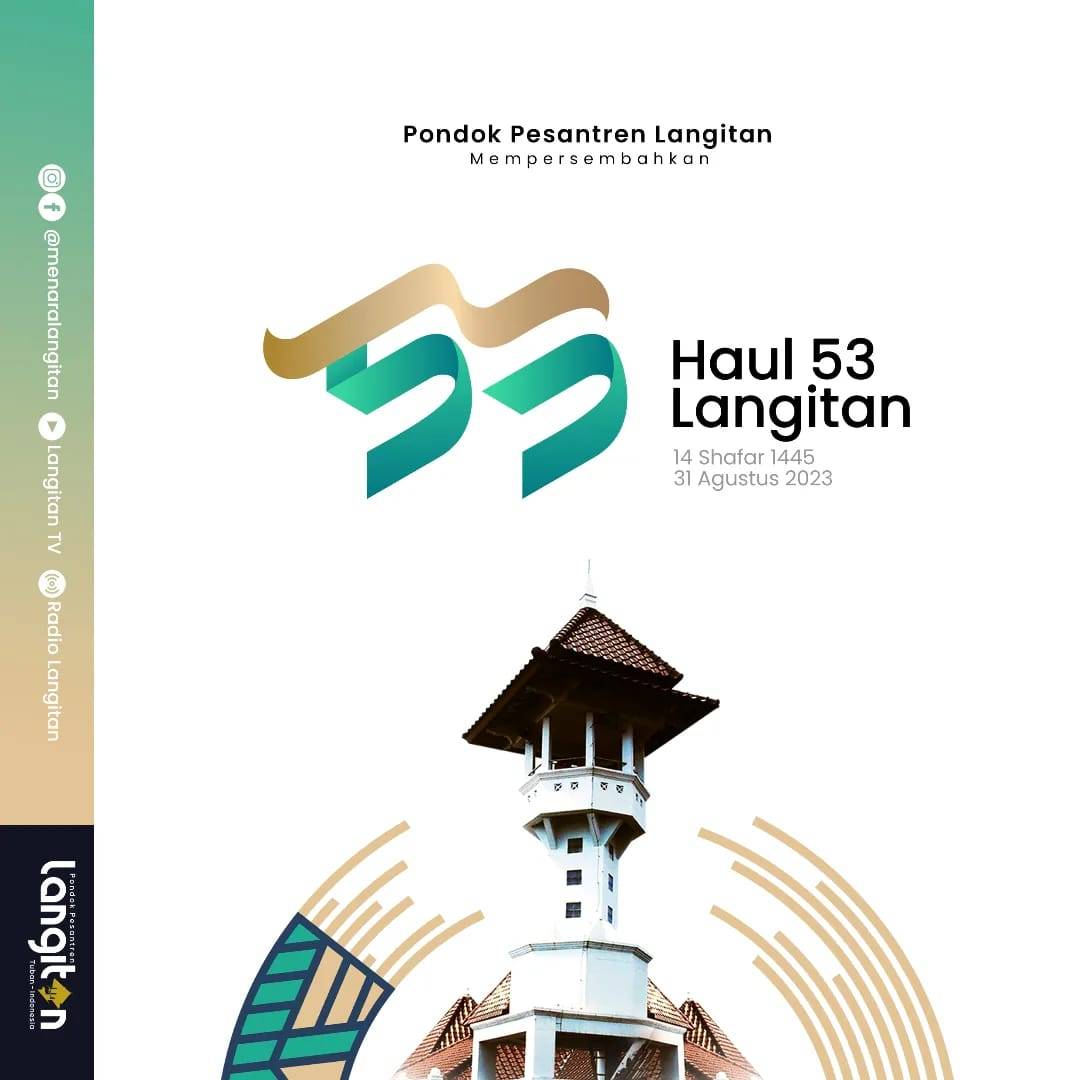 Logo Haul PP. Langitan ke-53 Resmi Dirilis, ini Makna Filosofisnya ...