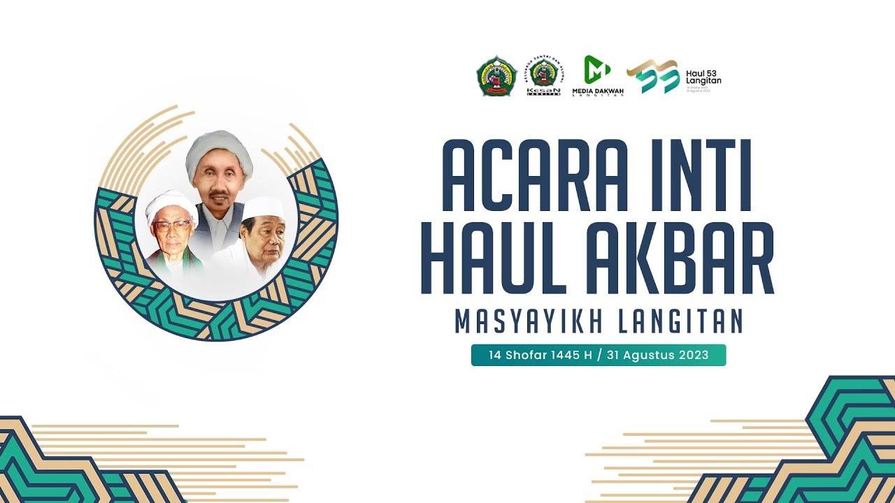 Acara Inti Haul Akbar Ke Dimulai Berikut Susunan Acaranya Pondok